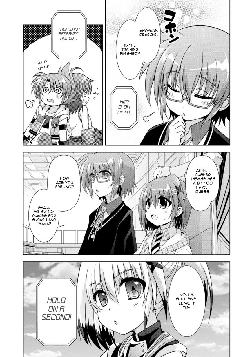 Mahou Shoujo Lyrical Nanoha Innocents Chapter 12 page 21 - Chapter 12 : Duel 12: New Warrior has Entered the Ring!