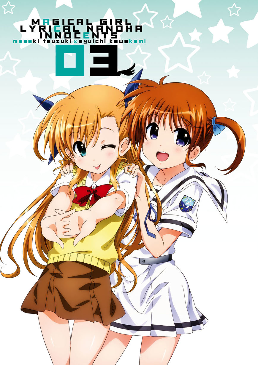 Mahou Shoujo Lyrical Nanoha Innocents Chapter 12 page 3 - Chapter 12 : Duel 12: New Warrior has Entered the Ring!