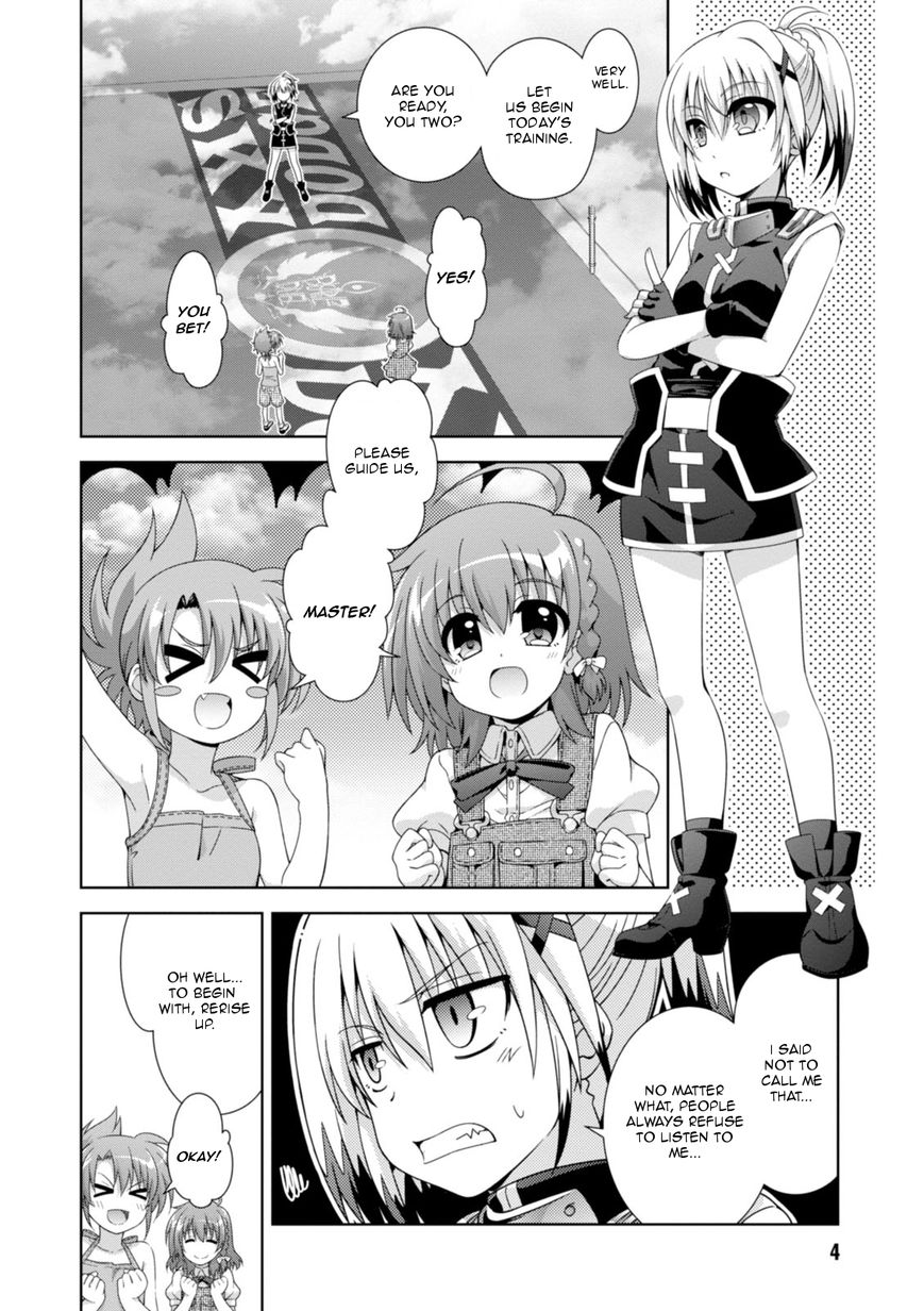 Mahou Shoujo Lyrical Nanoha Innocents Chapter 12 page 6 - Chapter 12 : Duel 12: New Warrior has Entered the Ring!