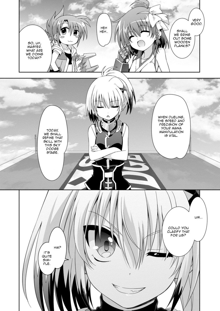 Mahou Shoujo Lyrical Nanoha Innocents Chapter 12 page 8 - Chapter 12 : Duel 12: New Warrior has Entered the Ring!