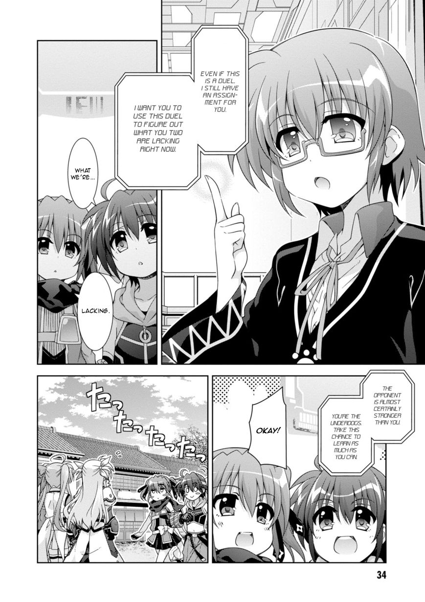 Mahou Shoujo Lyrical Nanoha Innocents Chapter 13 page 12 - Chapter 13 : Duel 13: Team Ancient!