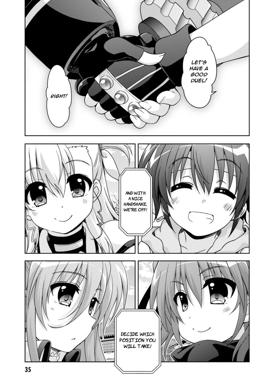Mahou Shoujo Lyrical Nanoha Innocents Chapter 13 page 13 - Chapter 13 : Duel 13: Team Ancient!