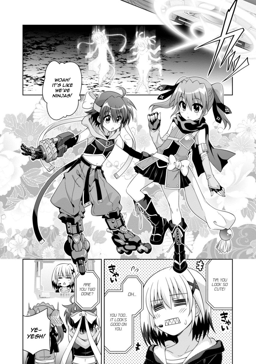 Mahou Shoujo Lyrical Nanoha Innocents Chapter 13 page 6 - Chapter 13 : Duel 13: Team Ancient!