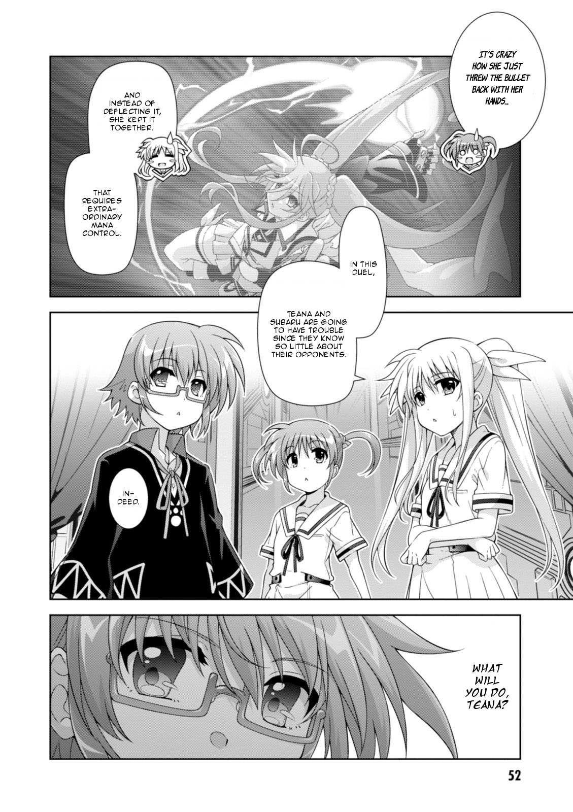 Mahou Shoujo Lyrical Nanoha Innocents Chapter 14 page 10 - Chapter 14 : Duel 14: Combination Assault