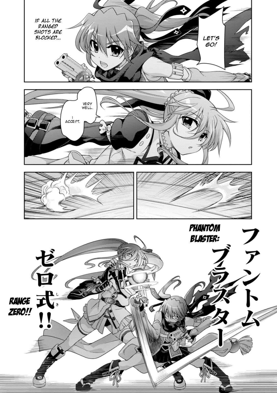 Mahou Shoujo Lyrical Nanoha Innocents Chapter 14 page 14 - Chapter 14 : Duel 14: Combination Assault