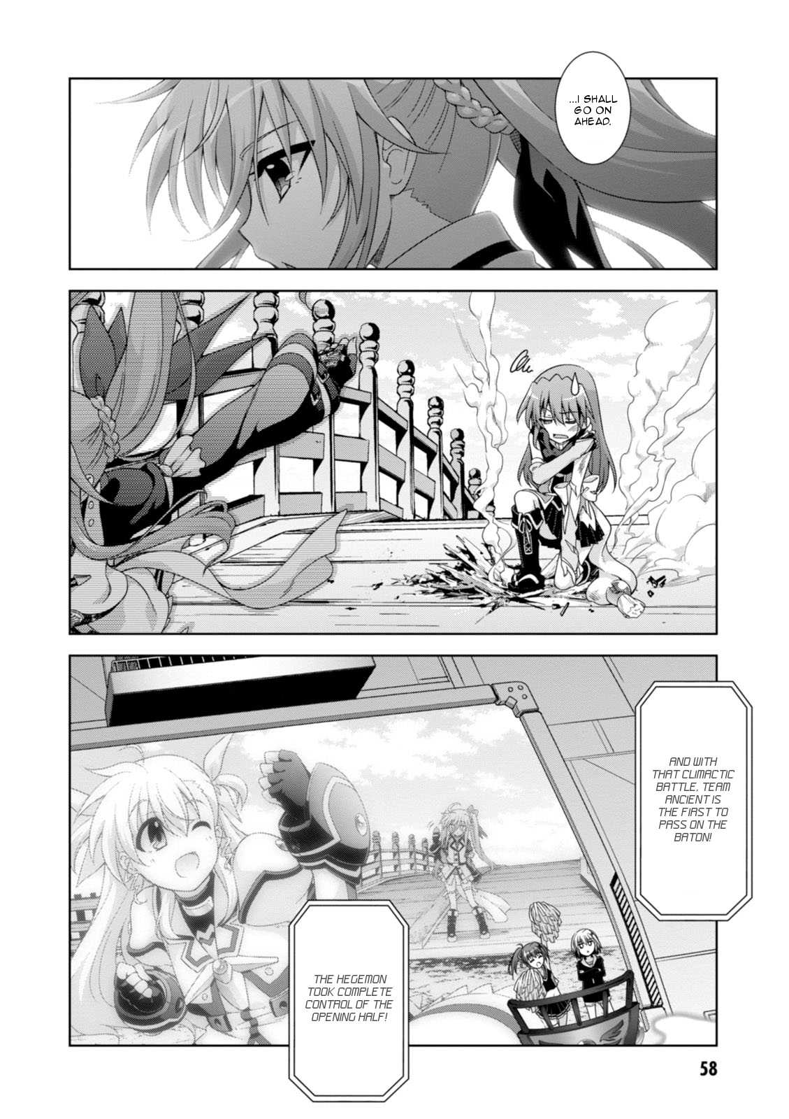 Mahou Shoujo Lyrical Nanoha Innocents Chapter 14 page 16 - Chapter 14 : Duel 14: Combination Assault