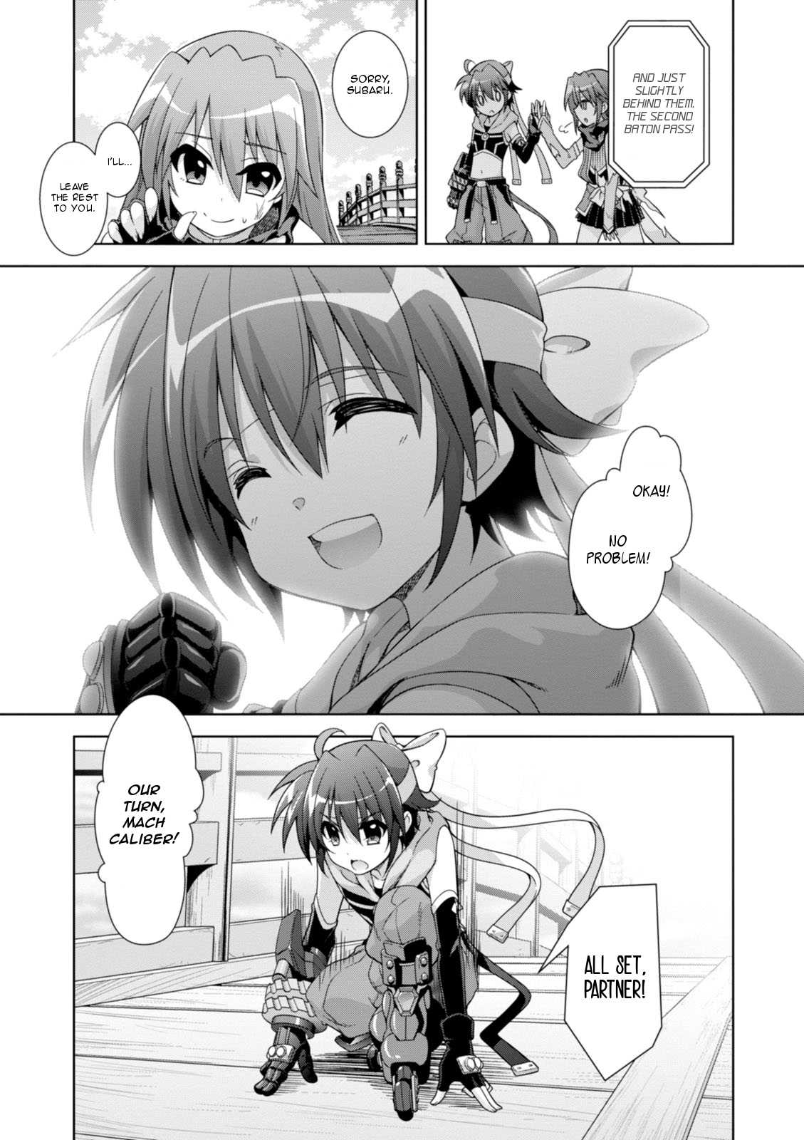 Mahou Shoujo Lyrical Nanoha Innocents Chapter 14 page 17 - Chapter 14 : Duel 14: Combination Assault