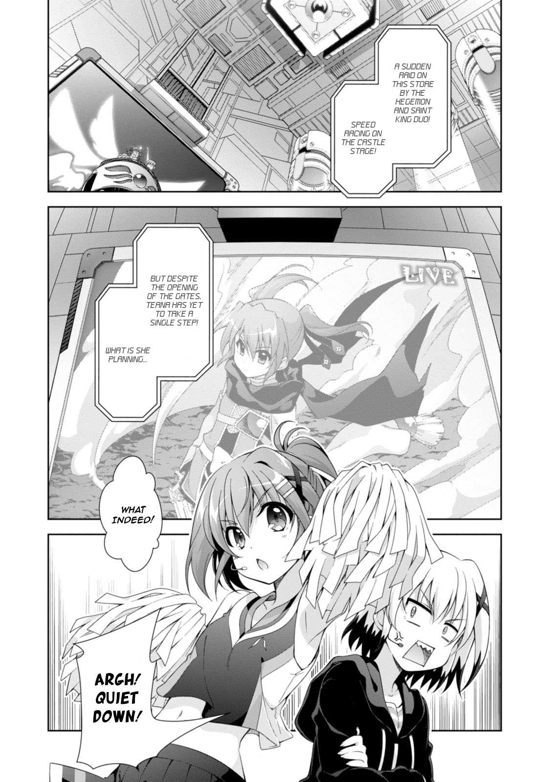 Mahou Shoujo Lyrical Nanoha Innocents Chapter 14 page 2 - Chapter 14 : Duel 14: Combination Assault