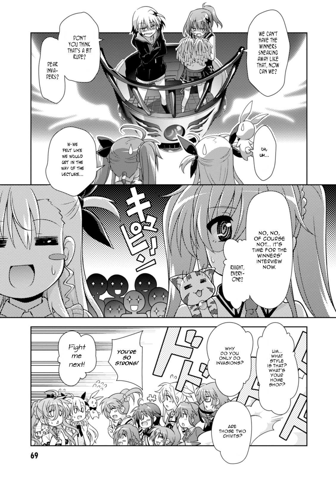 Mahou Shoujo Lyrical Nanoha Innocents Chapter 14 page 27 - Chapter 14 : Duel 14: Combination Assault