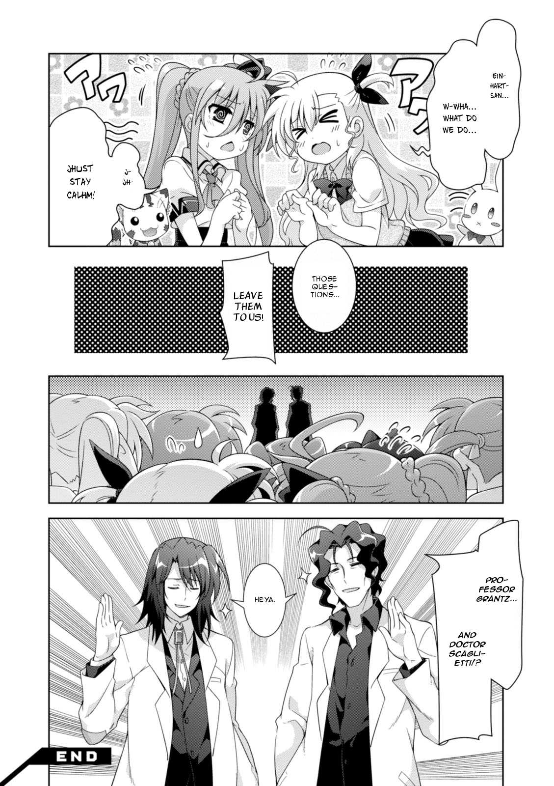 Mahou Shoujo Lyrical Nanoha Innocents Chapter 14 page 28 - Chapter 14 : Duel 14: Combination Assault