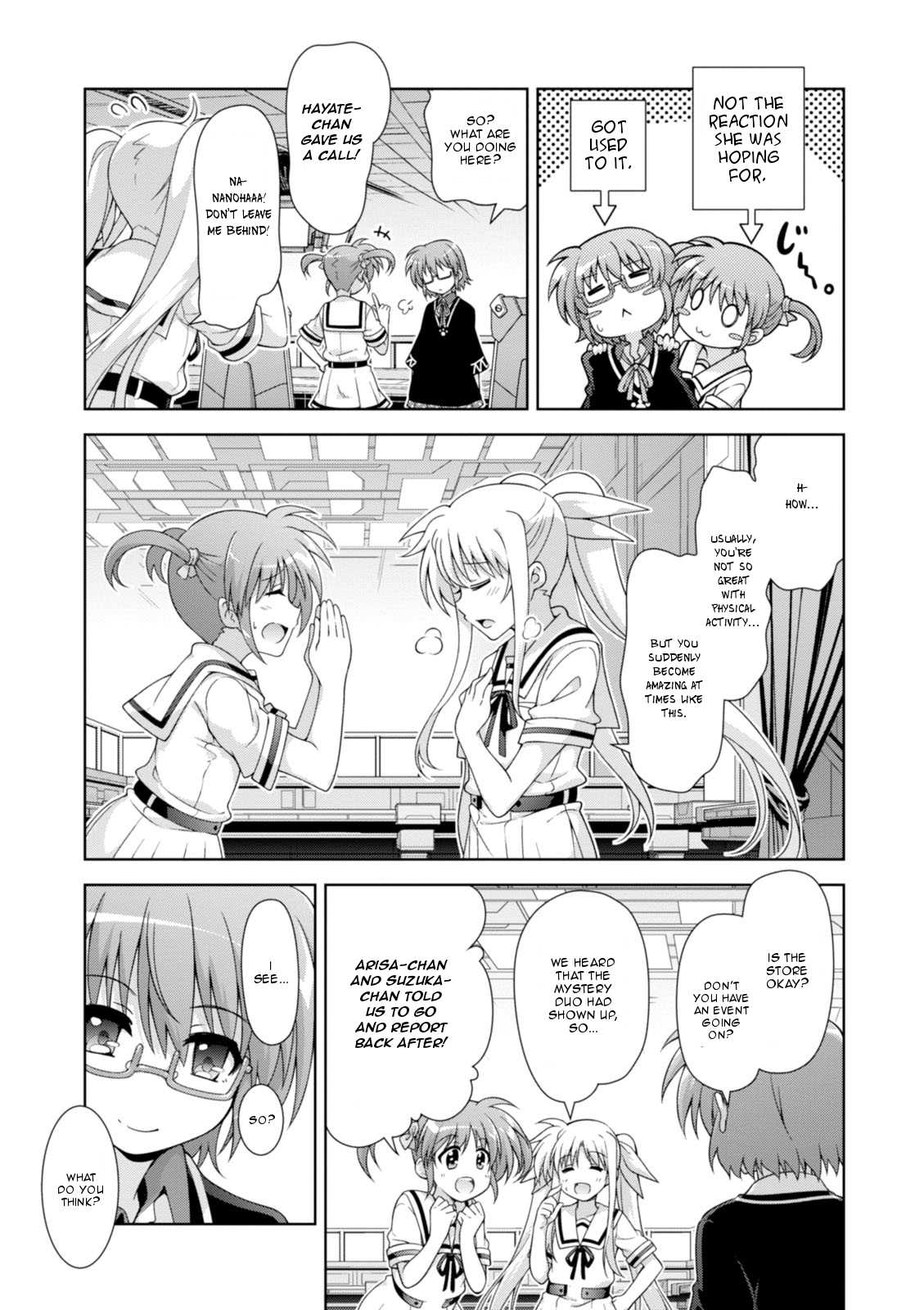 Mahou Shoujo Lyrical Nanoha Innocents Chapter 14 page 9 - Chapter 14 : Duel 14: Combination Assault