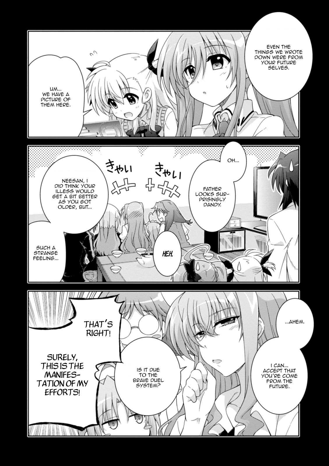 Mahou Shoujo Lyrical Nanoha Innocents Chapter 15 page 10 - Chapter 15 : Duel 15: Let's Play Together!