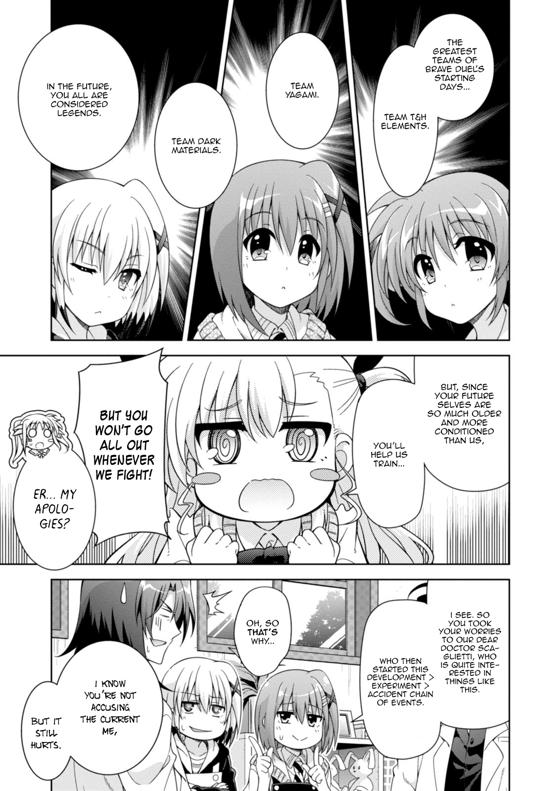Mahou Shoujo Lyrical Nanoha Innocents Chapter 15 page 13 - Chapter 15 : Duel 15: Let's Play Together!