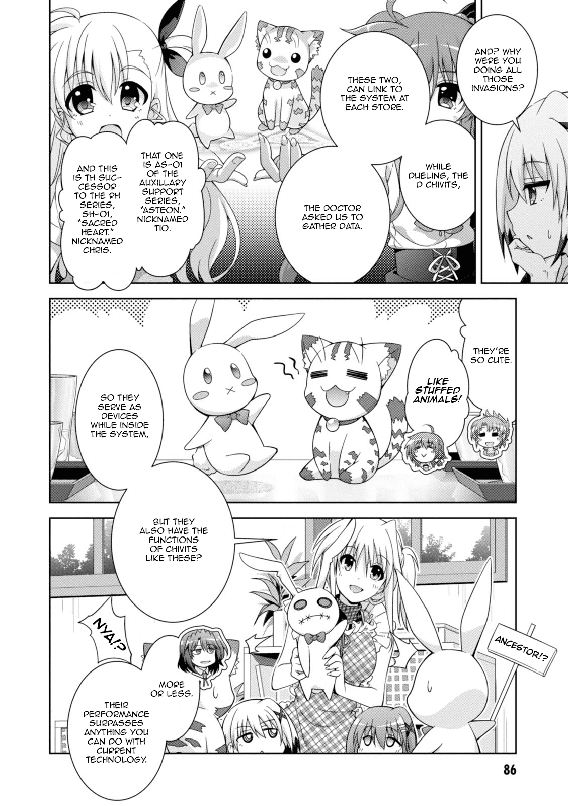 Mahou Shoujo Lyrical Nanoha Innocents Chapter 15 page 14 - Chapter 15 : Duel 15: Let's Play Together!
