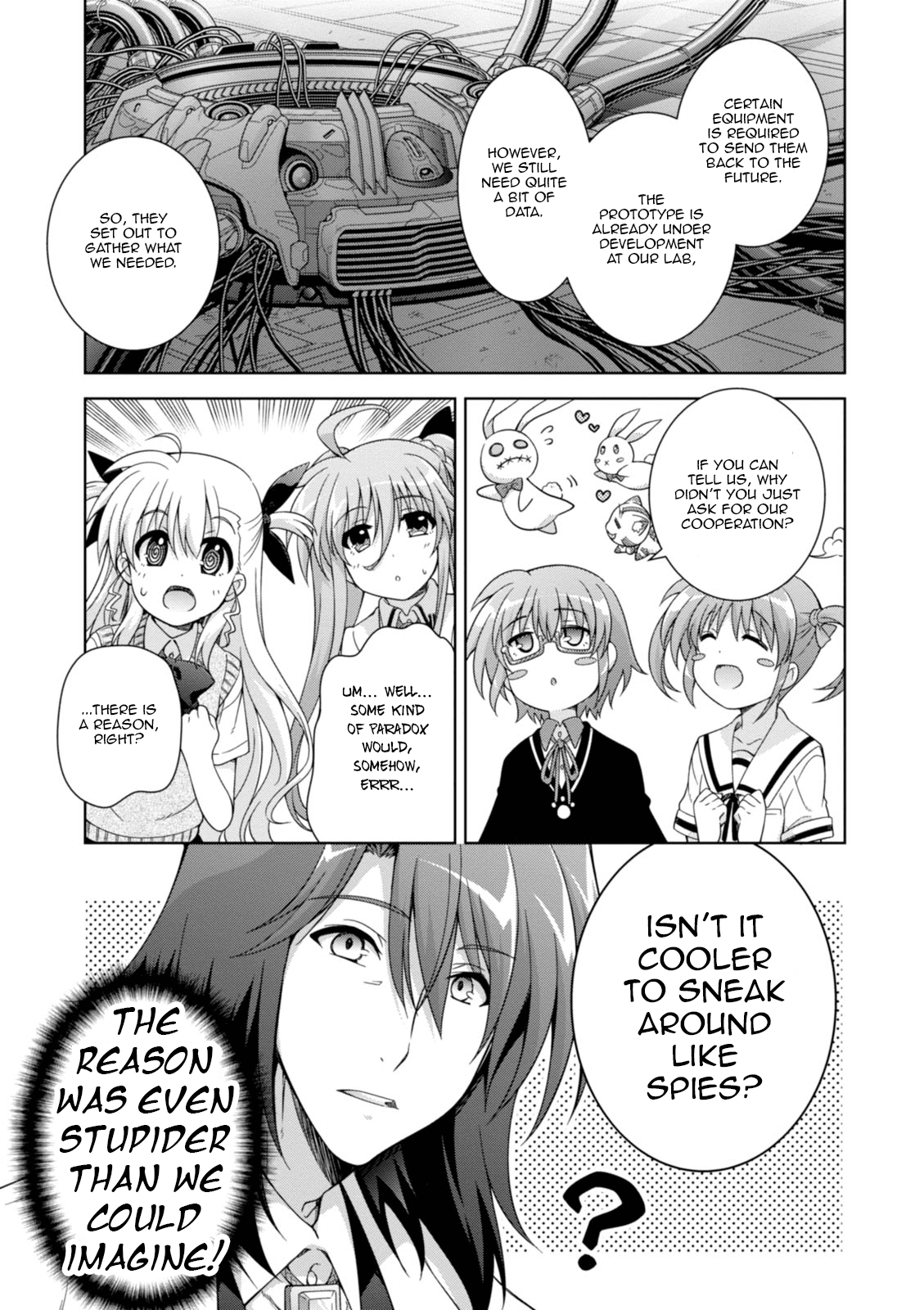 Mahou Shoujo Lyrical Nanoha Innocents Chapter 15 page 15 - Chapter 15 : Duel 15: Let's Play Together!