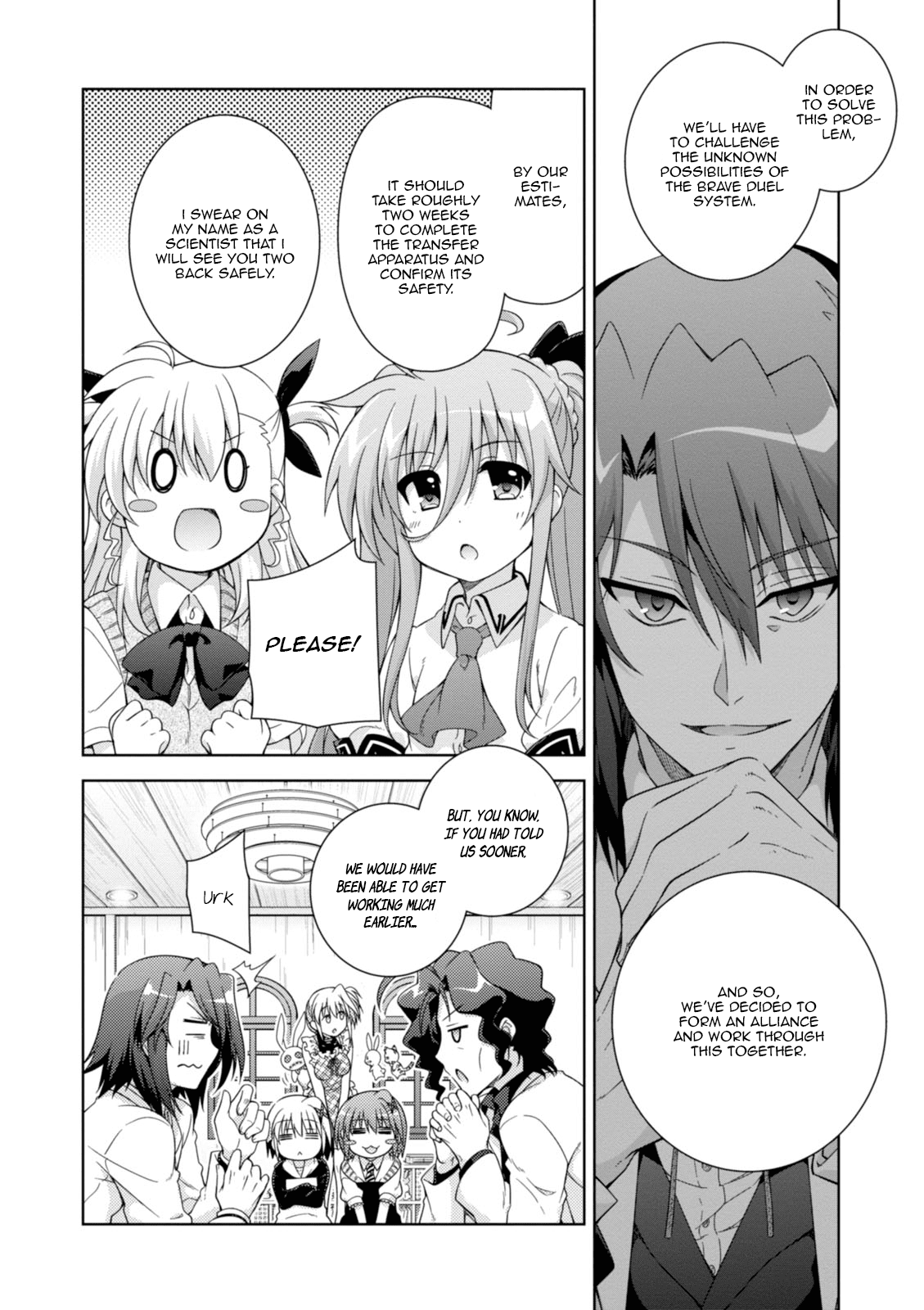Mahou Shoujo Lyrical Nanoha Innocents Chapter 15 page 18 - Chapter 15 : Duel 15: Let's Play Together!