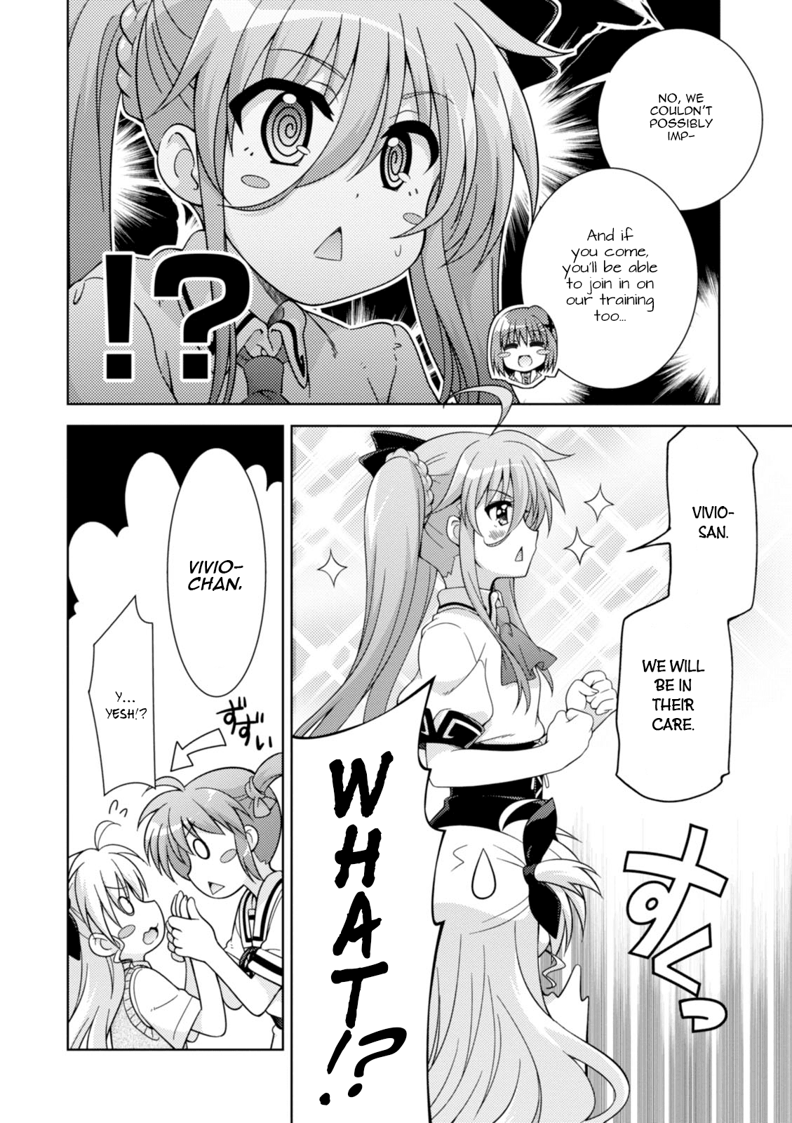 Mahou Shoujo Lyrical Nanoha Innocents Chapter 15 page 20 - Chapter 15 : Duel 15: Let's Play Together!