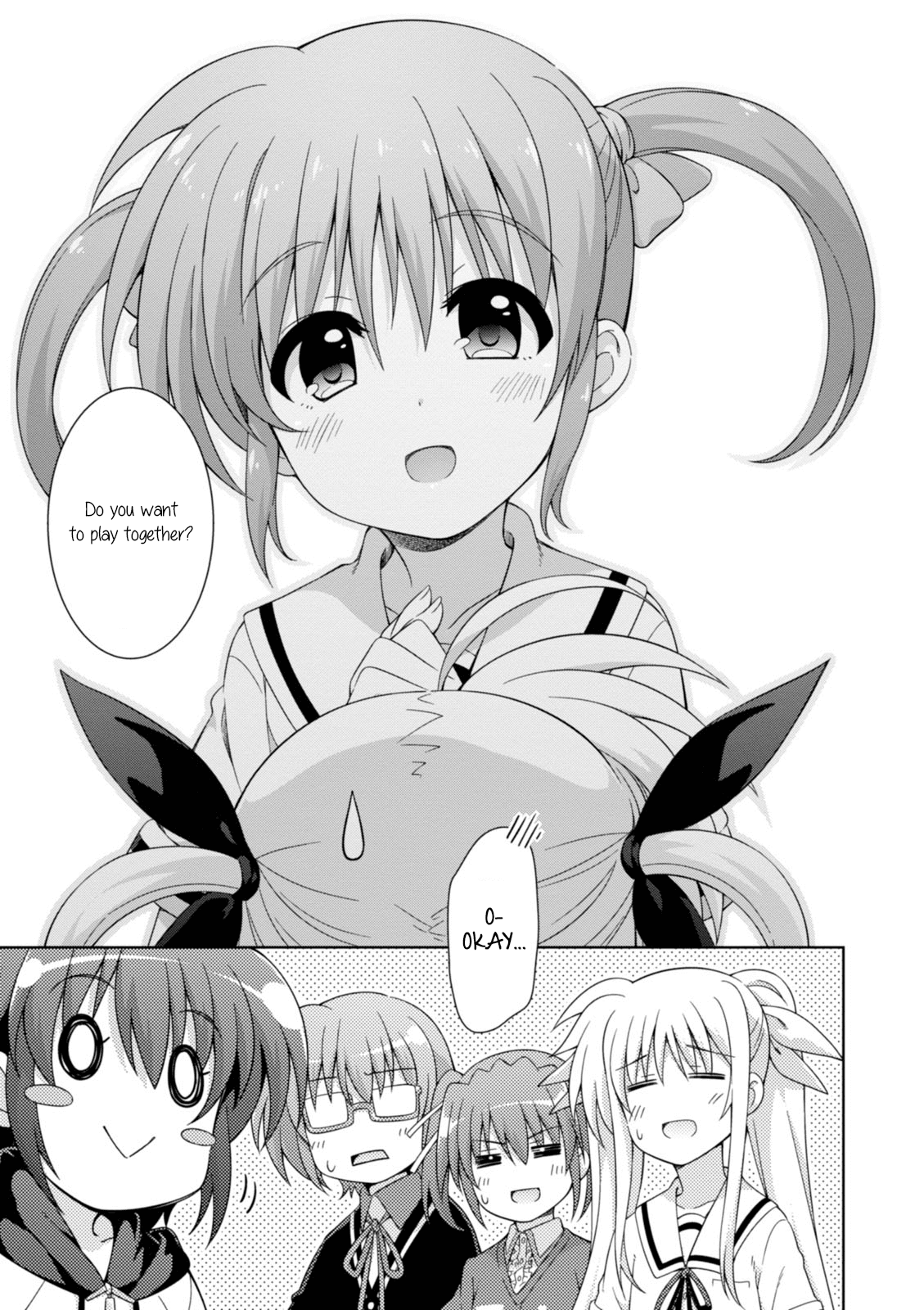 Mahou Shoujo Lyrical Nanoha Innocents Chapter 15 page 21 - Chapter 15 : Duel 15: Let's Play Together!