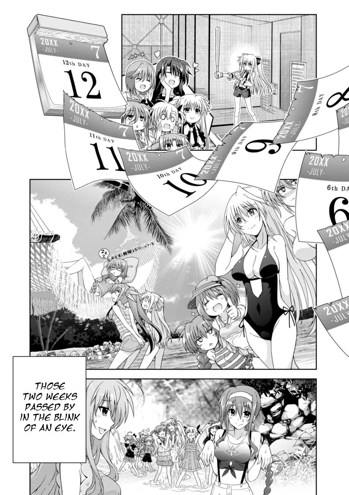 Mahou Shoujo Lyrical Nanoha Innocents Chapter 15 page 23 - Chapter 15 : Duel 15: Let's Play Together!
