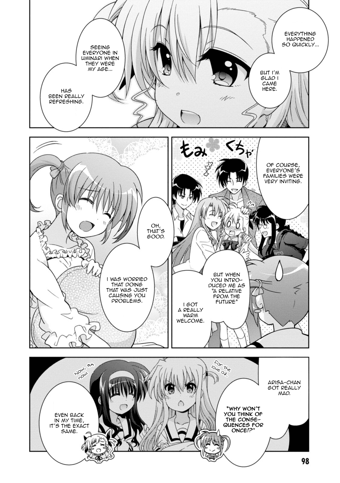 Mahou Shoujo Lyrical Nanoha Innocents Chapter 15 page 26 - Chapter 15 : Duel 15: Let's Play Together!