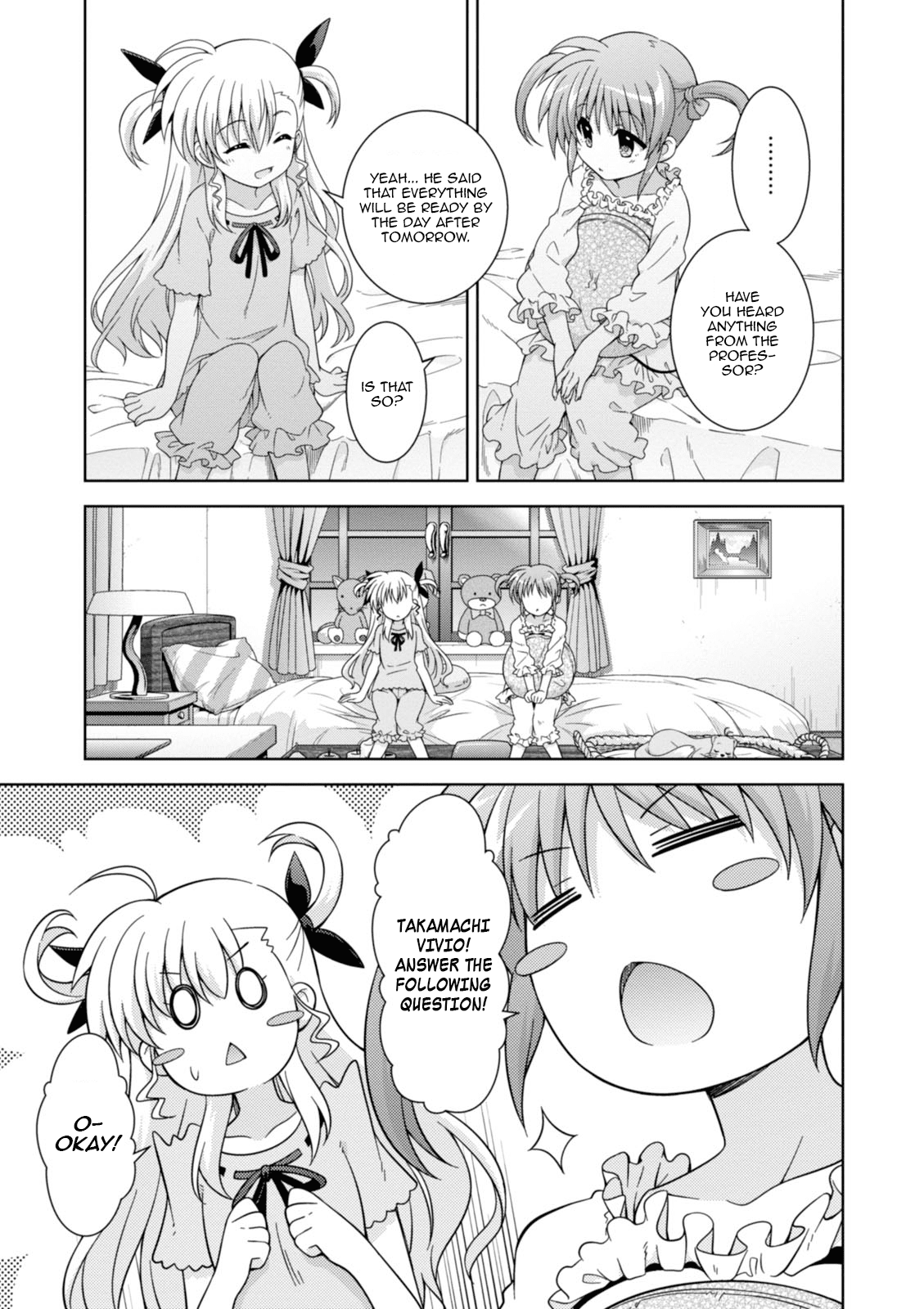 Mahou Shoujo Lyrical Nanoha Innocents Chapter 15 page 27 - Chapter 15 : Duel 15: Let's Play Together!