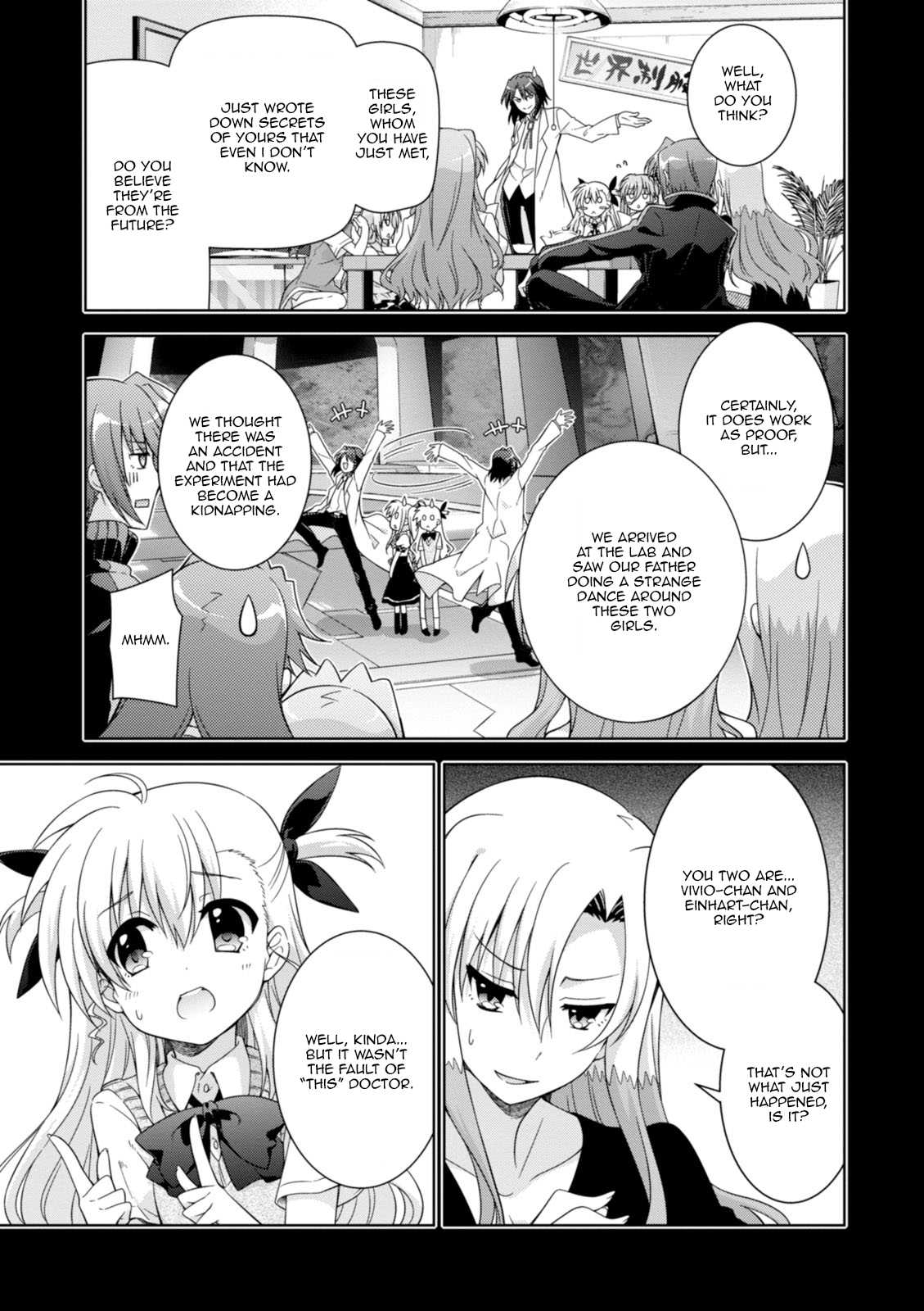 Mahou Shoujo Lyrical Nanoha Innocents Chapter 15 page 9 - Chapter 15 : Duel 15: Let's Play Together!