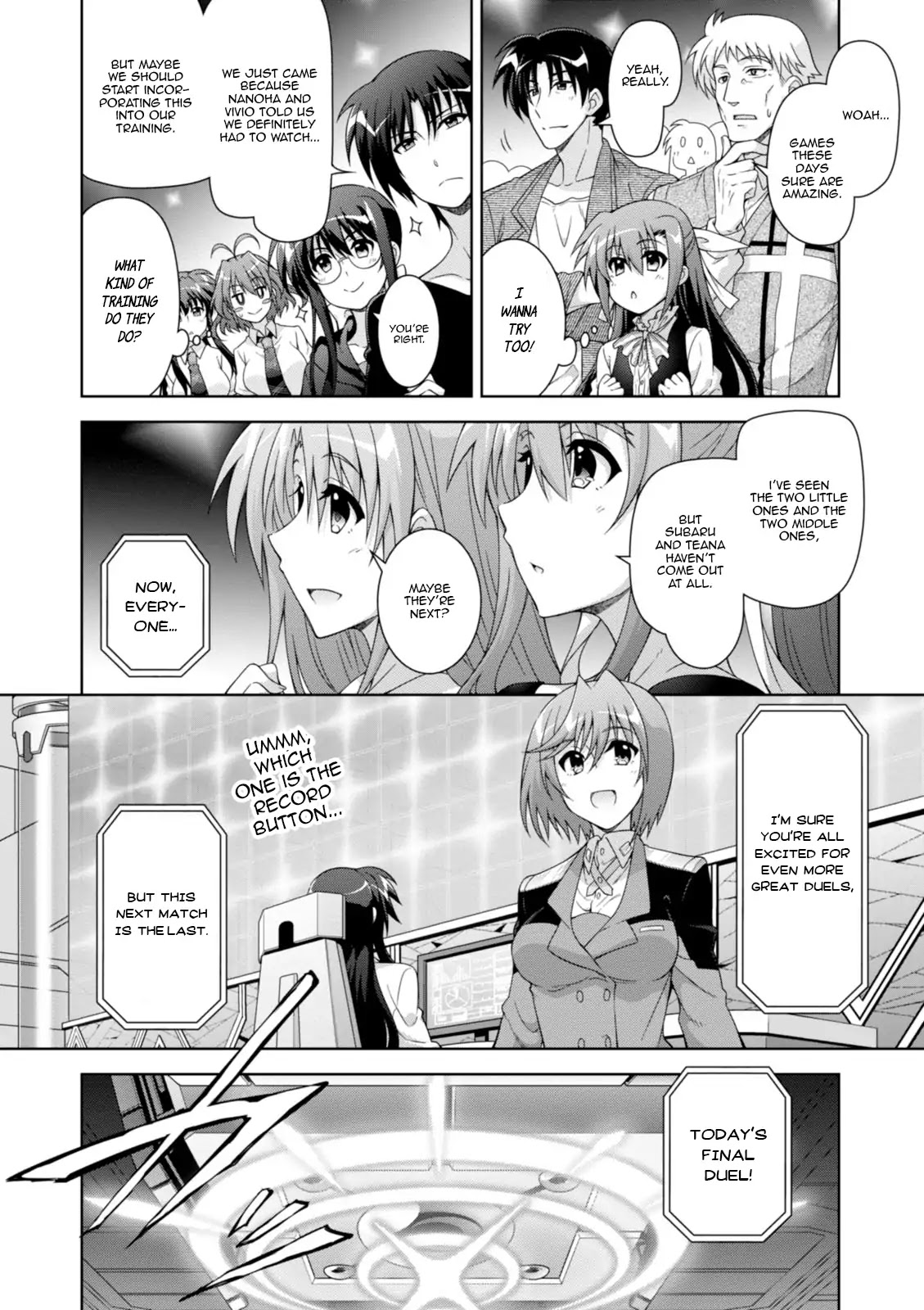 Mahou Shoujo Lyrical Nanoha Innocents Chapter 16 page 14 - Chapter 16: Main Event