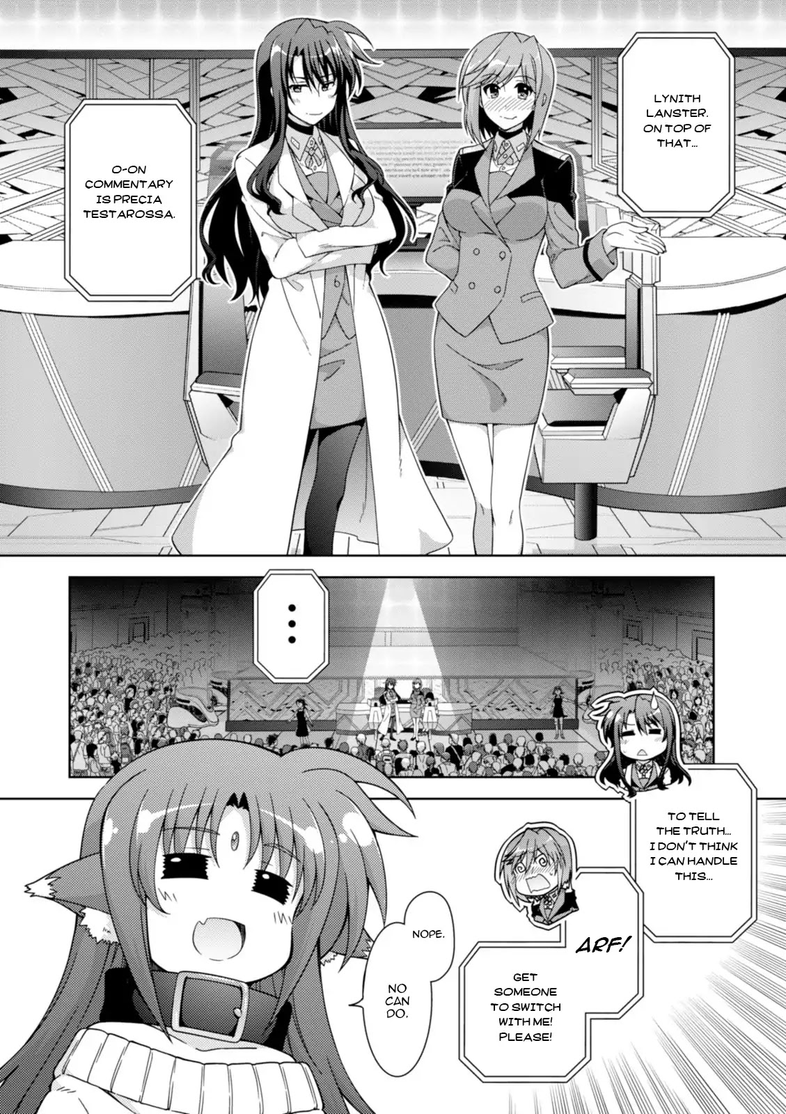 Mahou Shoujo Lyrical Nanoha Innocents Chapter 16 page 6 - Chapter 16: Main Event