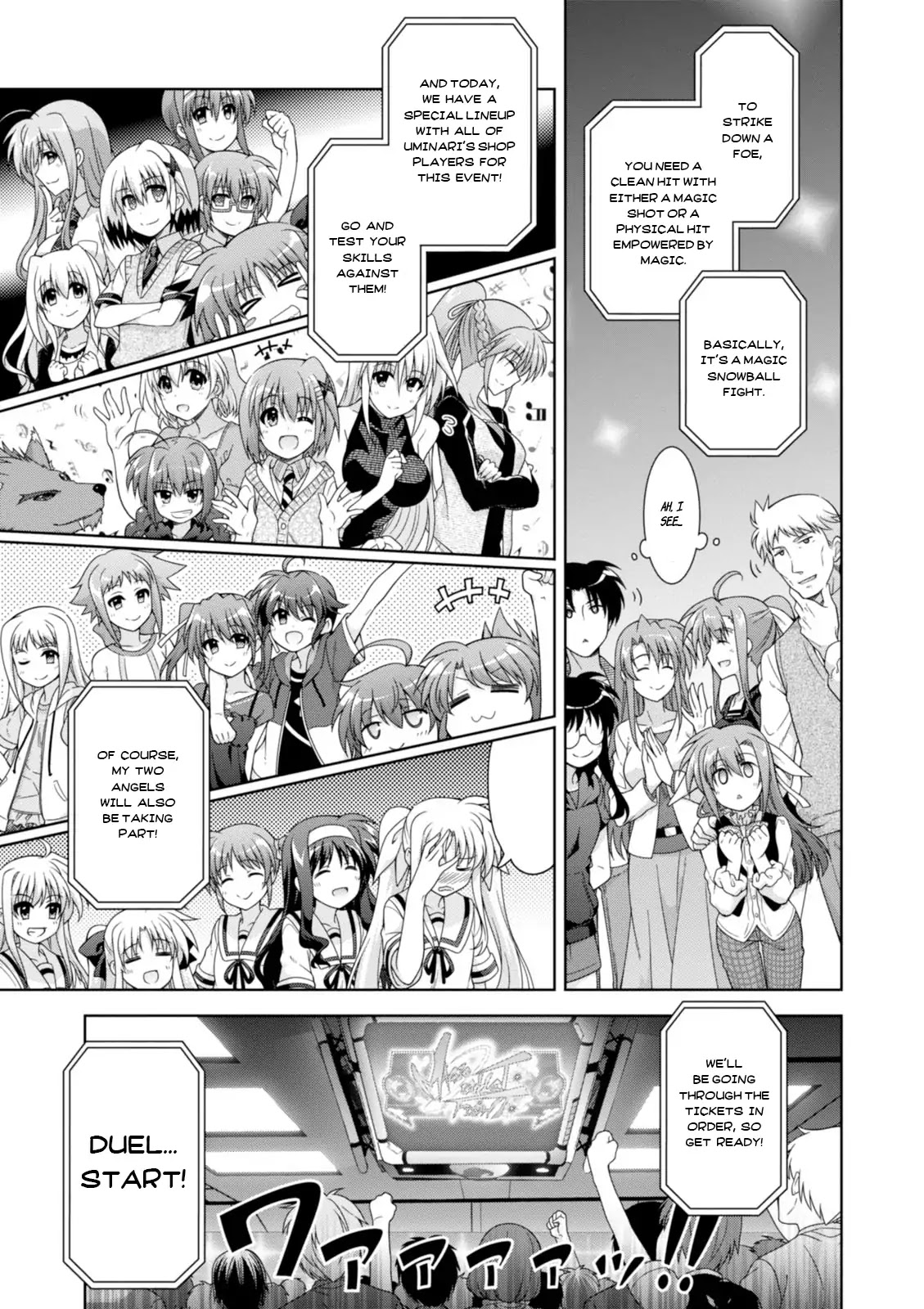 Mahou Shoujo Lyrical Nanoha Innocents Chapter 16 page 9 - Chapter 16: Main Event