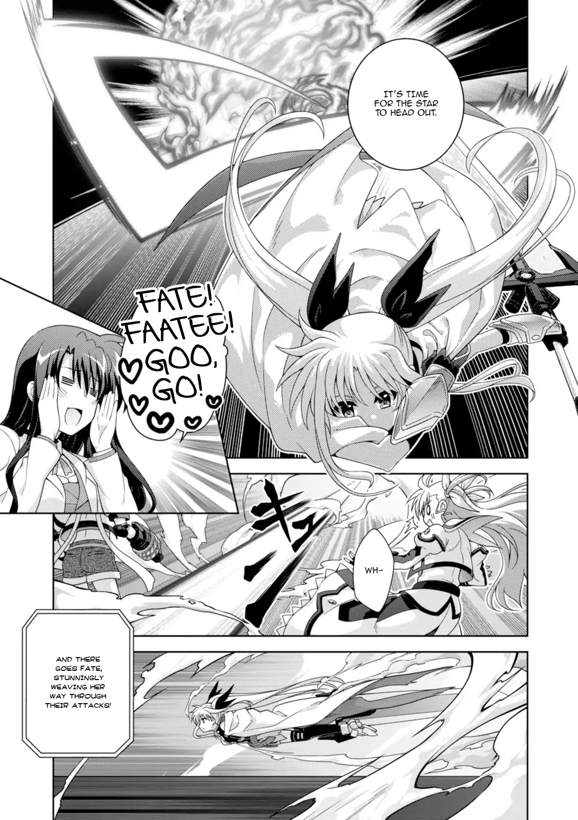 Mahou Shoujo Lyrical Nanoha Innocents Chapter 17 page 10 - Chapter 17: Main Event (End)