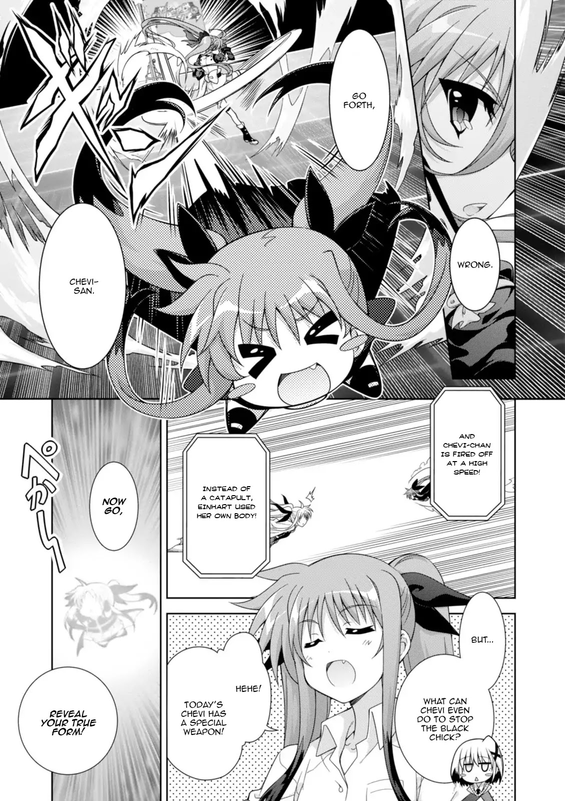 Mahou Shoujo Lyrical Nanoha Innocents Chapter 17 page 12 - Chapter 17: Main Event (End)