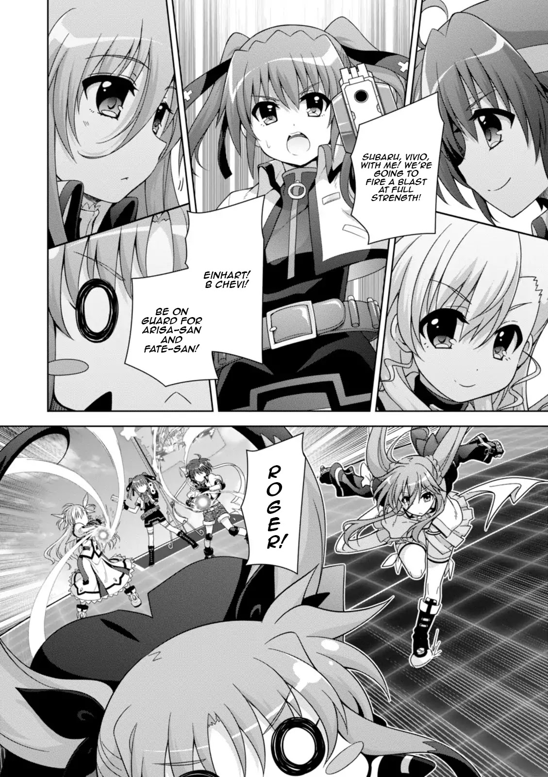 Mahou Shoujo Lyrical Nanoha Innocents Chapter 17 page 17 - Chapter 17: Main Event (End)
