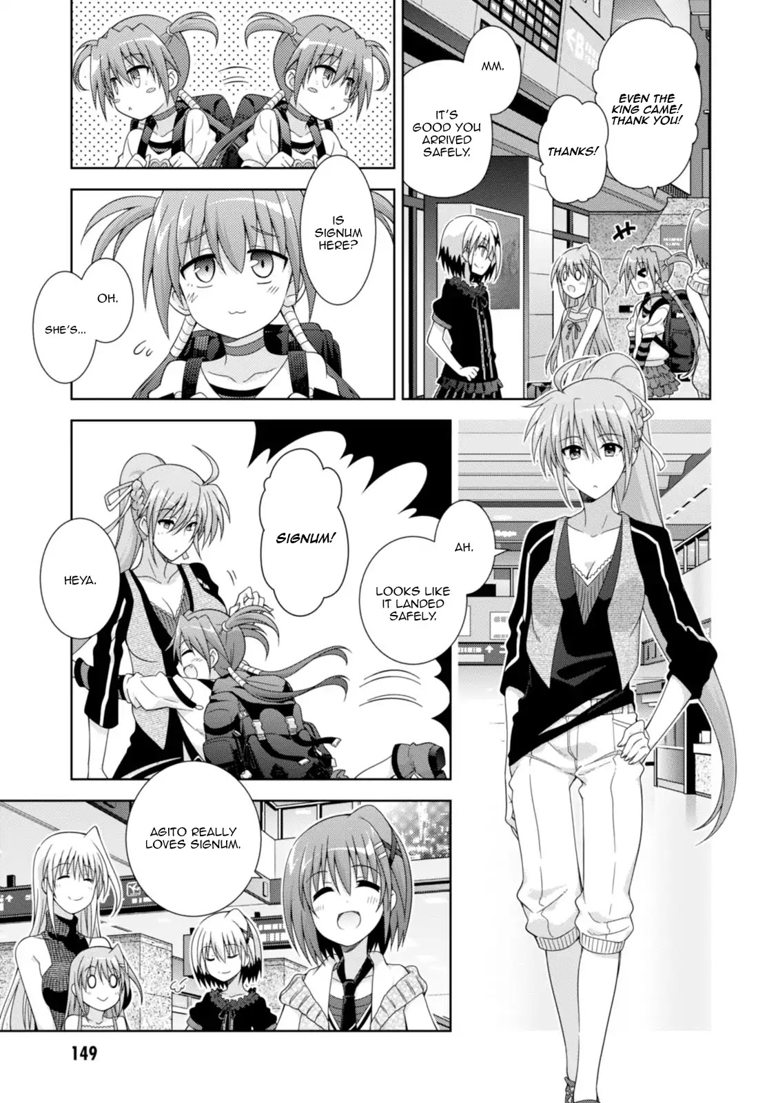 Mahou Shoujo Lyrical Nanoha Innocents Chapter 17 page 24 - Chapter 17: Main Event (End)