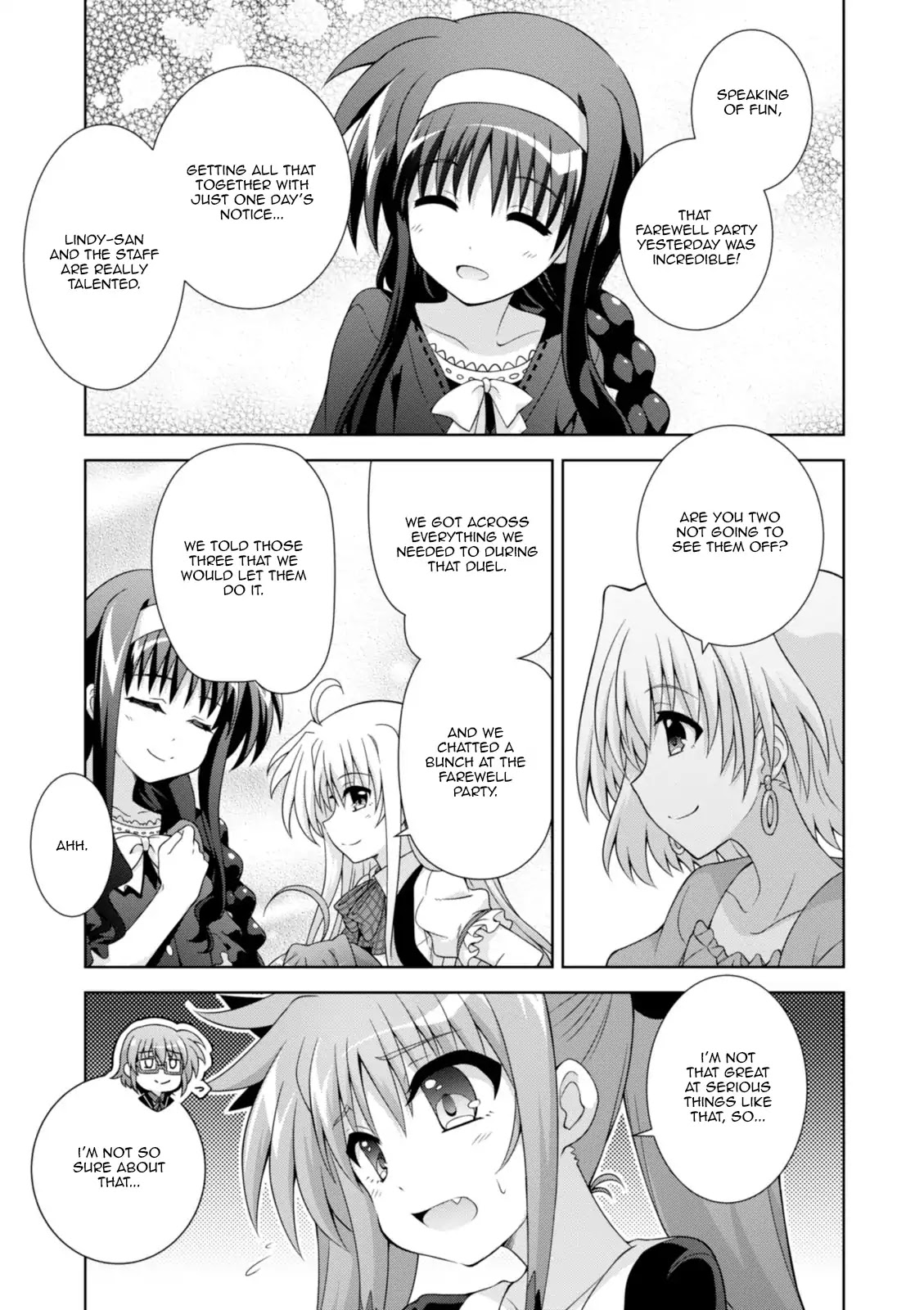 Mahou Shoujo Lyrical Nanoha Innocents Chapter 17 page 28 - Chapter 17: Main Event (End)
