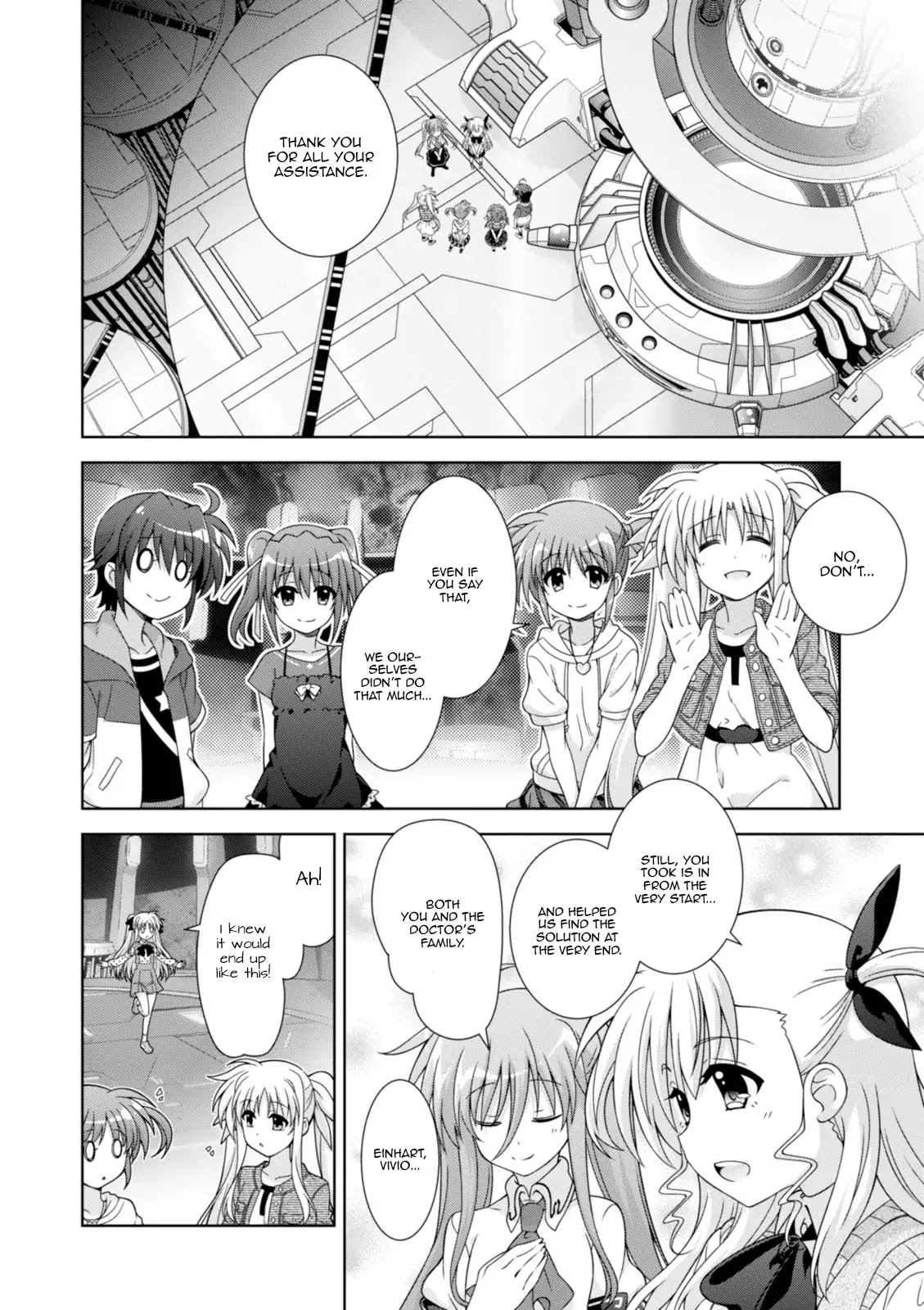 Mahou Shoujo Lyrical Nanoha Innocents Chapter 17 page 35 - Chapter 17: Main Event (End)