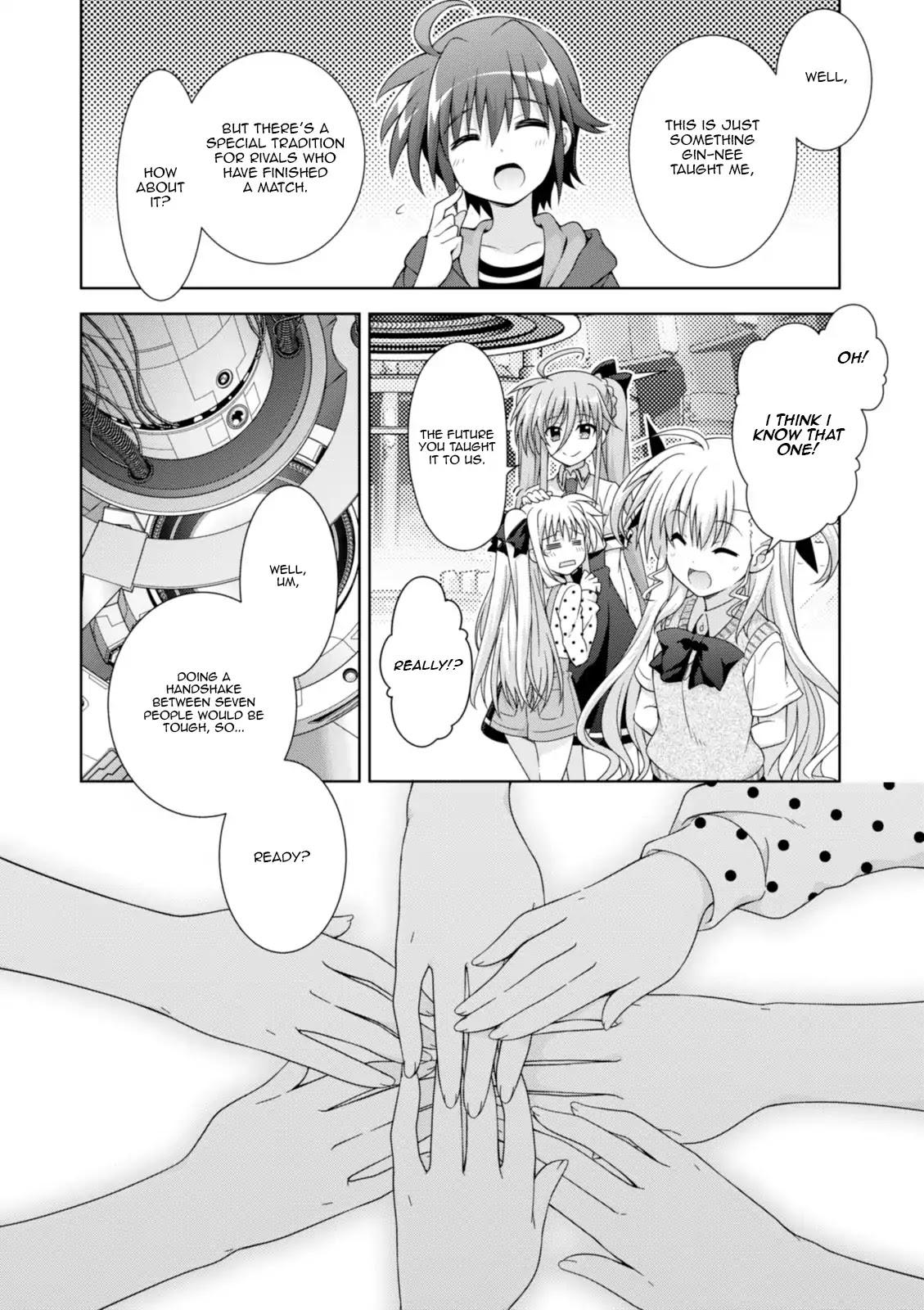 Mahou Shoujo Lyrical Nanoha Innocents Chapter 17 page 37 - Chapter 17: Main Event (End)