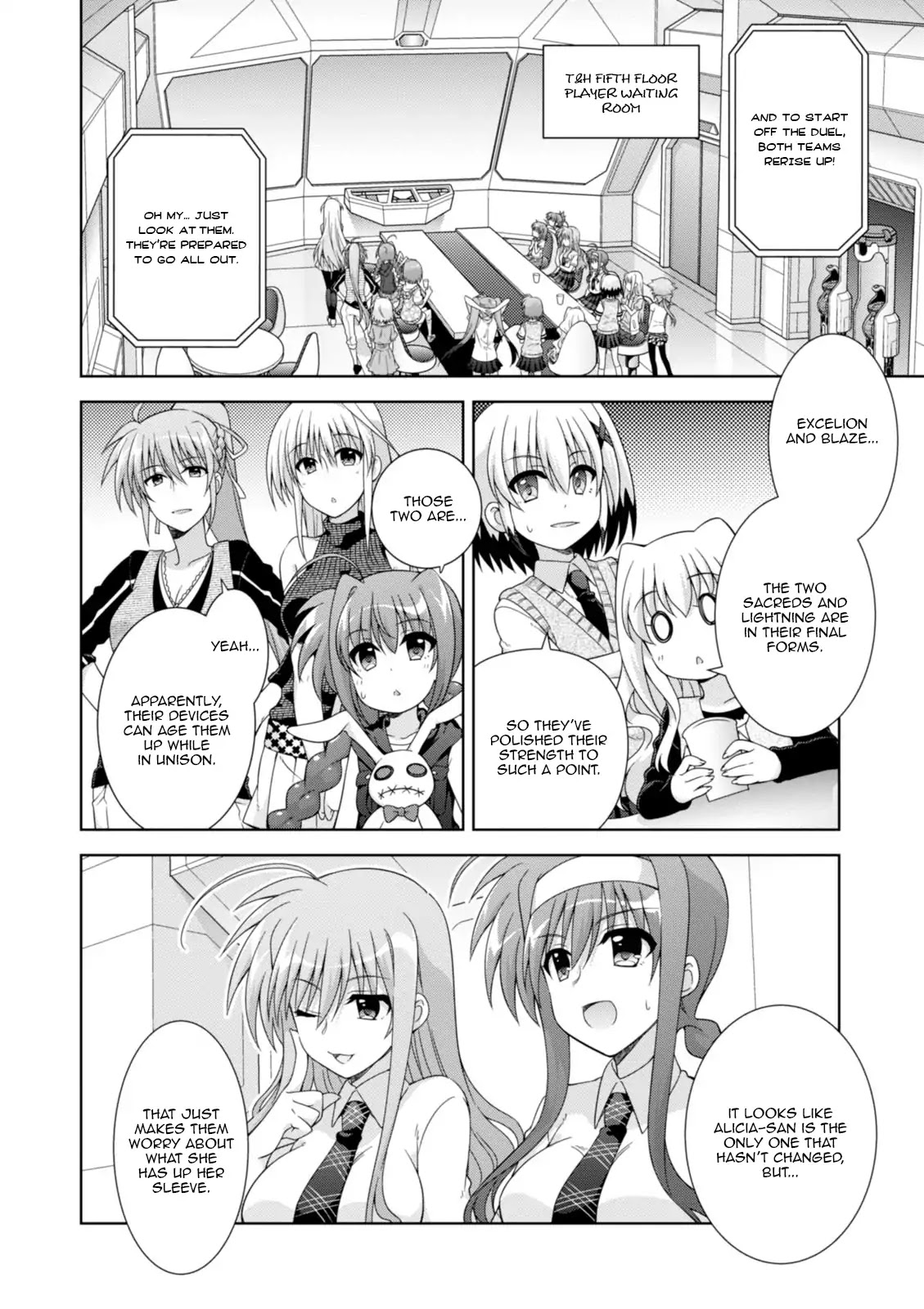 Mahou Shoujo Lyrical Nanoha Innocents Chapter 17 page 4 - Chapter 17: Main Event (End)