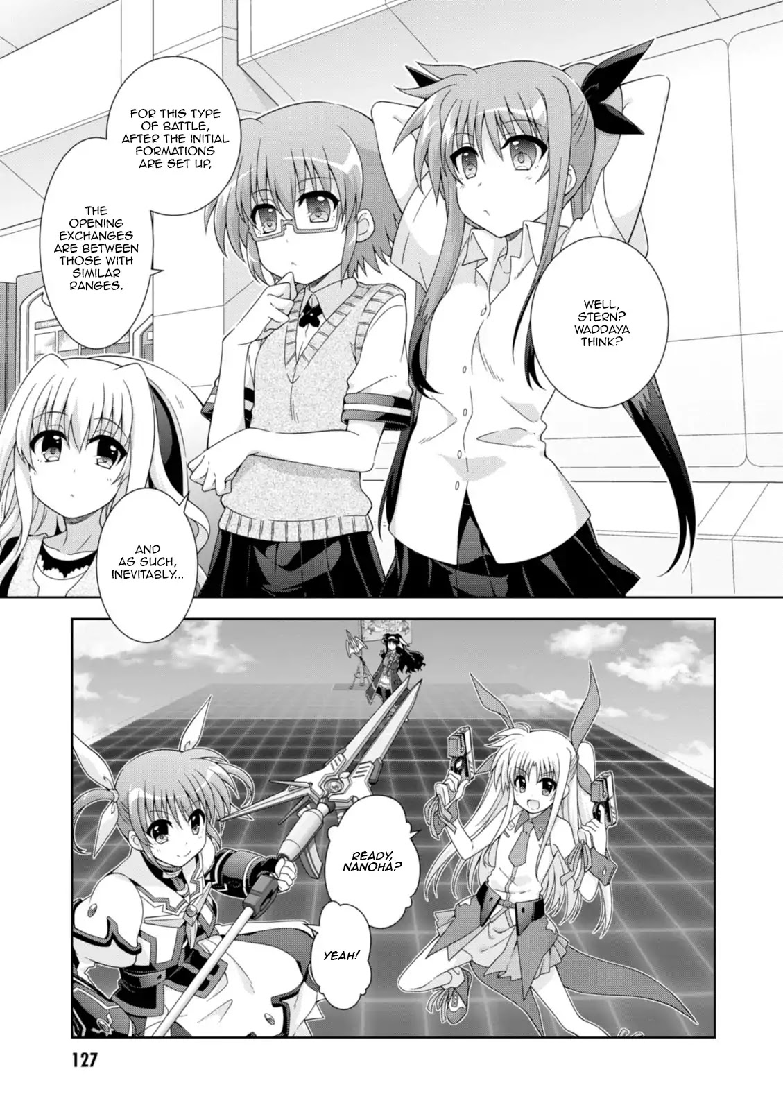 Mahou Shoujo Lyrical Nanoha Innocents Chapter 17 page 5 - Chapter 17: Main Event (End)
