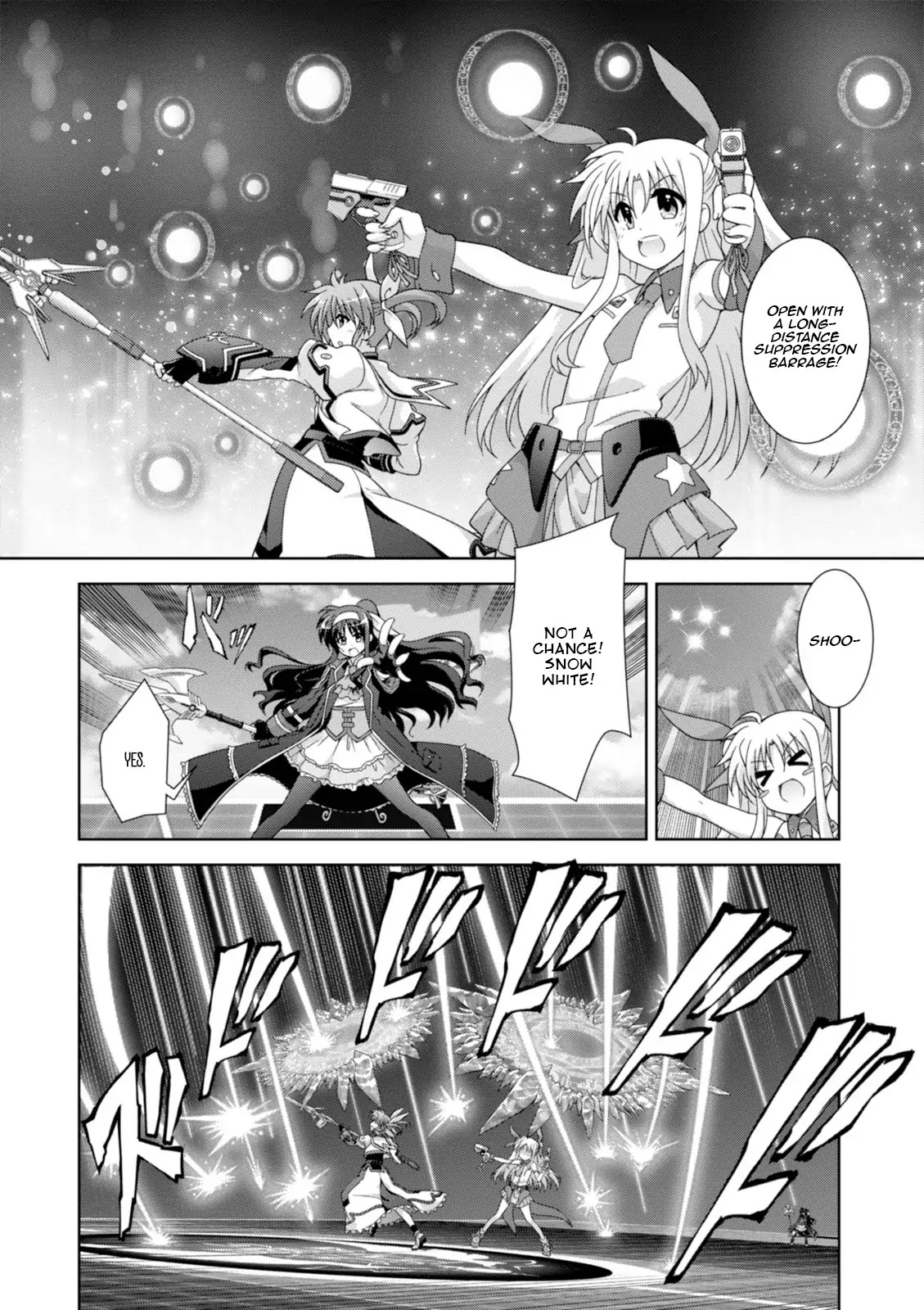 Mahou Shoujo Lyrical Nanoha Innocents Chapter 17 page 6 - Chapter 17: Main Event (End)
