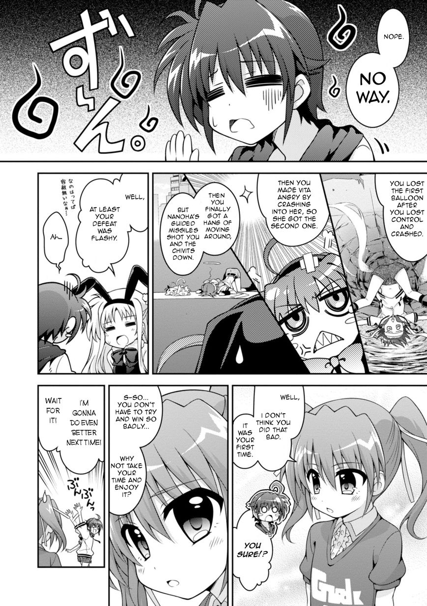 Mahou Shoujo Lyrical Nanoha Innocents Chapter 2 page 14 - Chapter 2 : Duel 02: Balloon Strike!