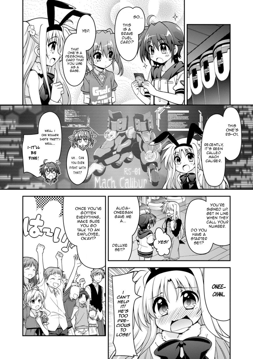 Mahou Shoujo Lyrical Nanoha Innocents Chapter 2 page 4 - Chapter 2 : Duel 02: Balloon Strike!