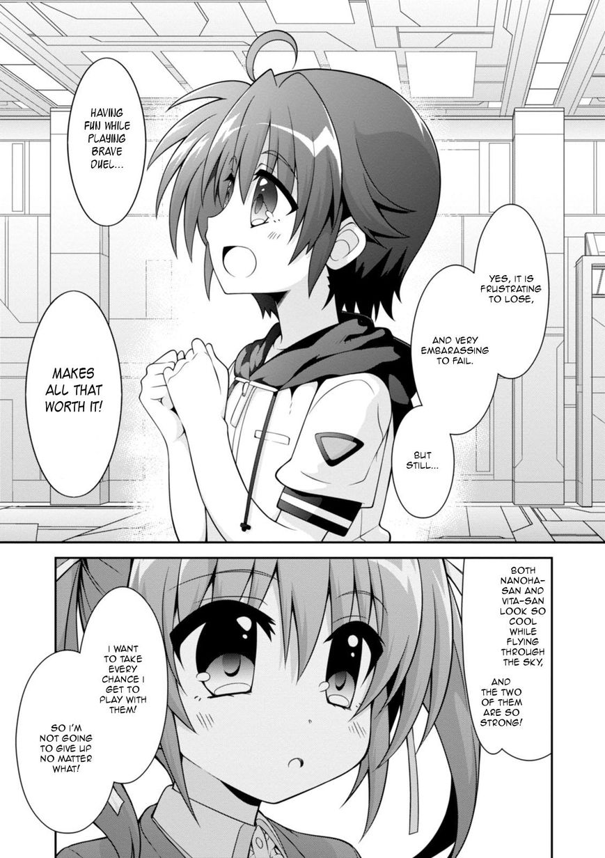 Mahou Shoujo Lyrical Nanoha Innocents Chapter 3 page 11 - Chapter 3 : Duel 03: First Drive!