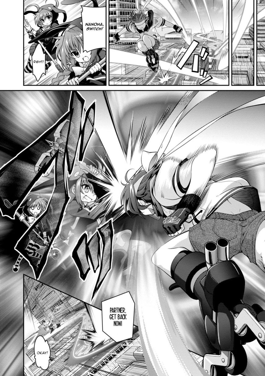 Mahou Shoujo Lyrical Nanoha Innocents Chapter 3 page 14 - Chapter 3 : Duel 03: First Drive!