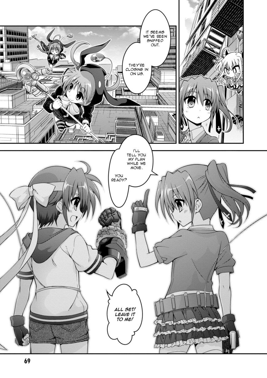 Mahou Shoujo Lyrical Nanoha Innocents Chapter 3 page 23 - Chapter 3 : Duel 03: First Drive!