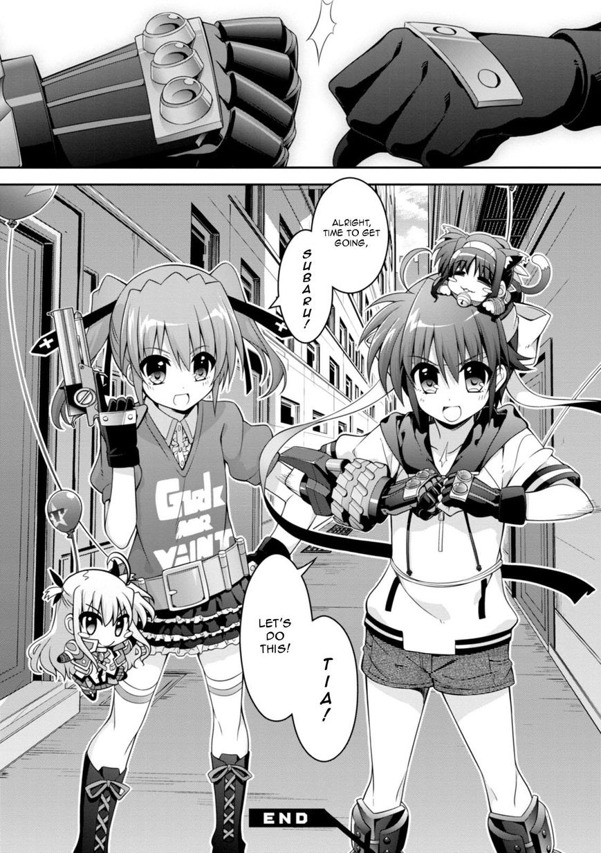 Mahou Shoujo Lyrical Nanoha Innocents Chapter 3 page 24 - Chapter 3 : Duel 03: First Drive!
