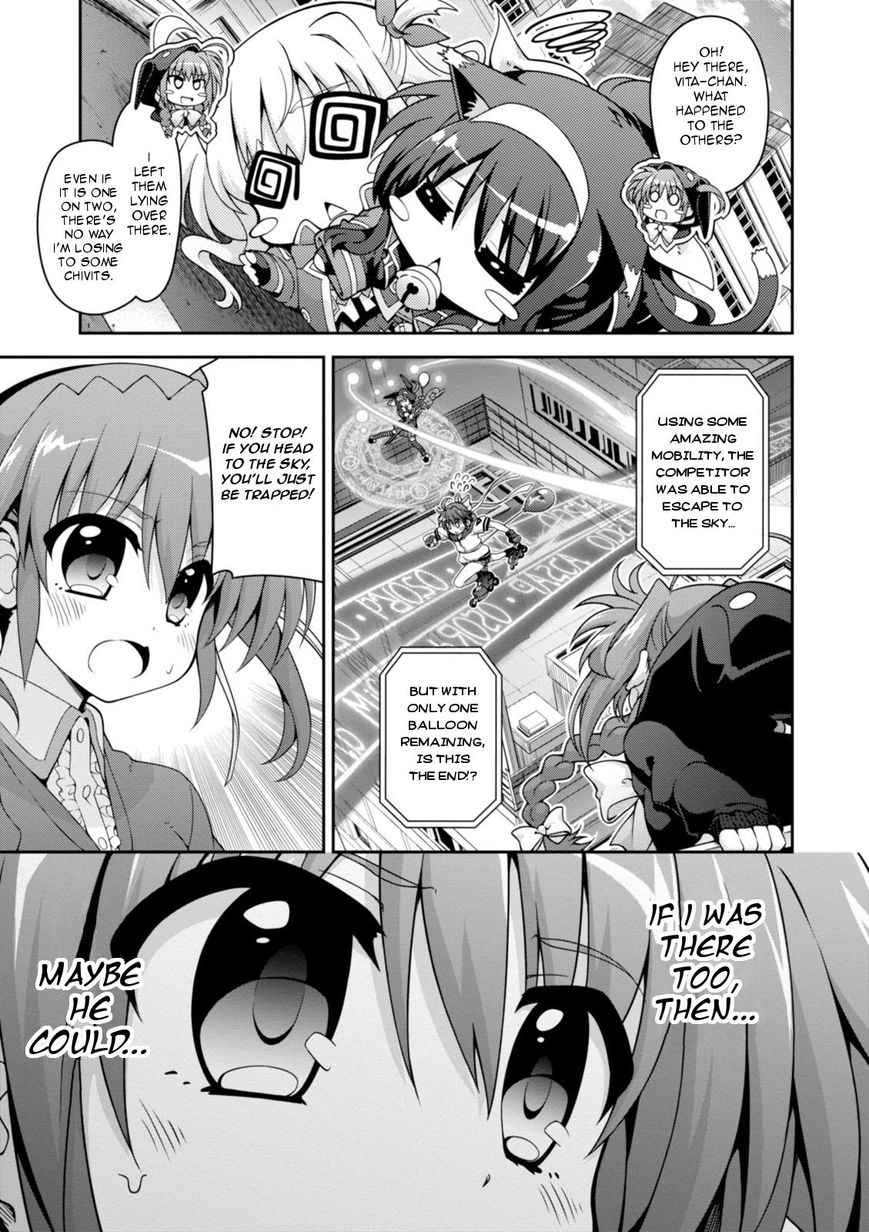 Mahou Shoujo Lyrical Nanoha Innocents Chapter 3 page 9 - Chapter 3 : Duel 03: First Drive!
