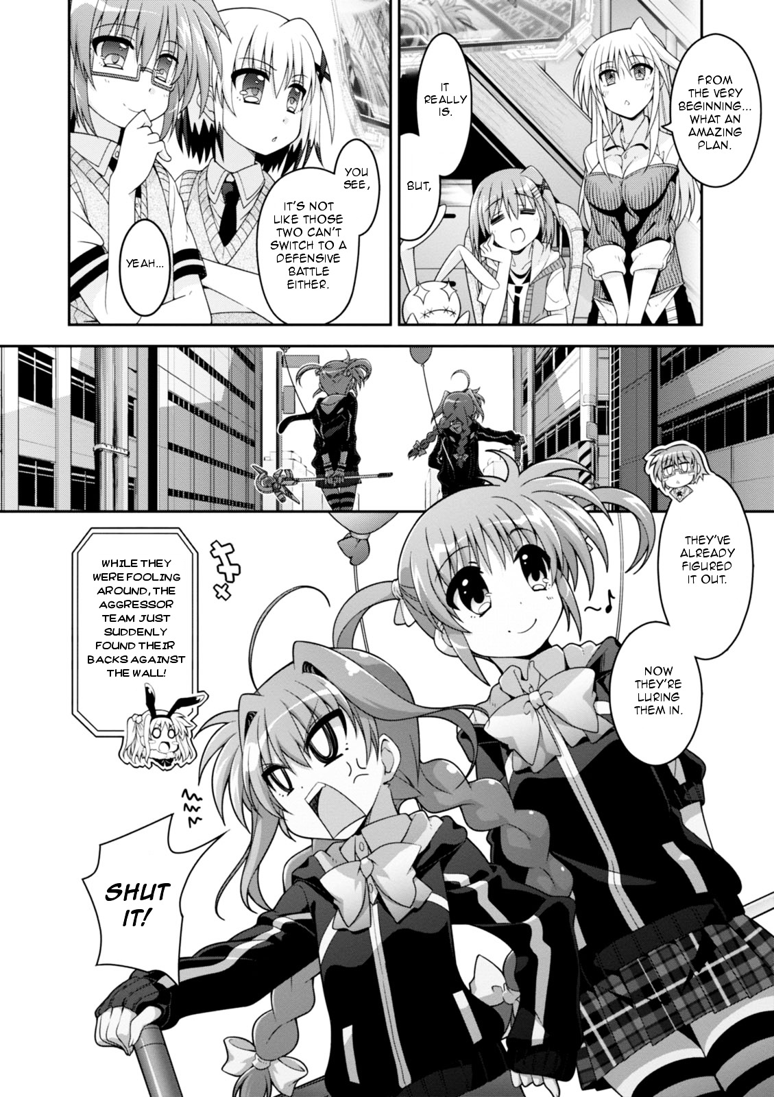 Mahou Shoujo Lyrical Nanoha Innocents Chapter 4 page 12 - Chapter 4 : Duel 04: Run for Victory!
