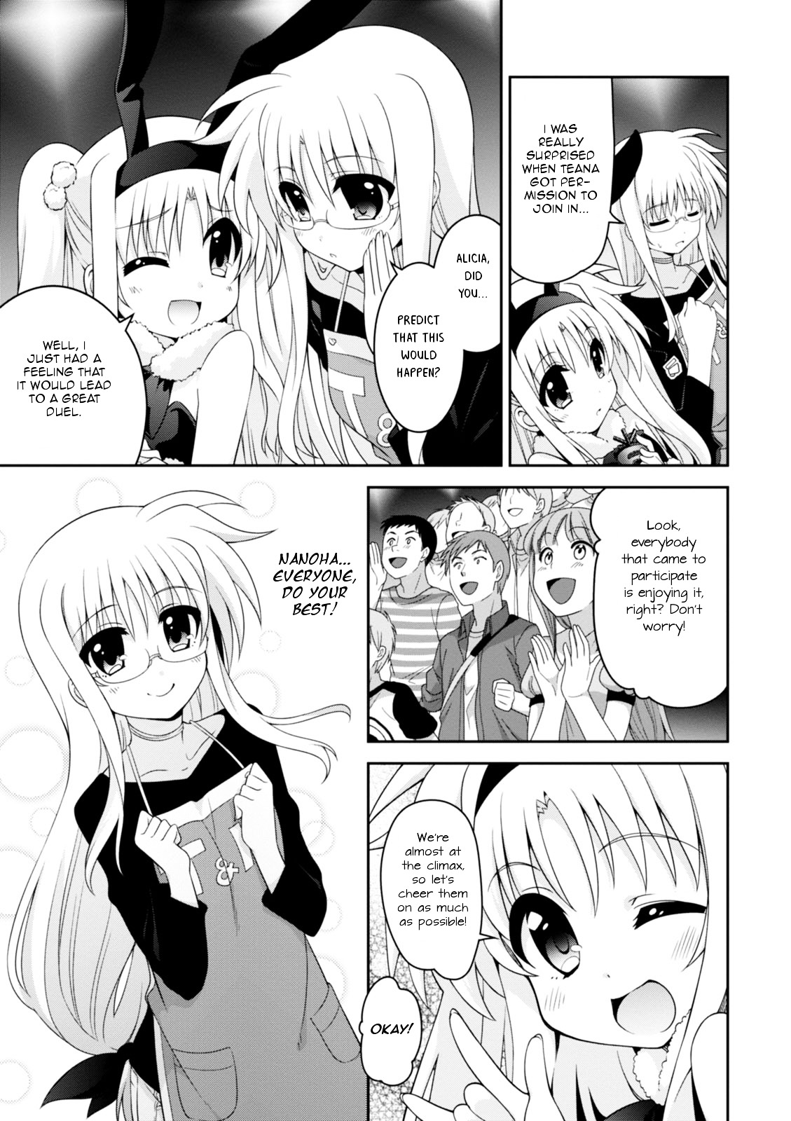 Mahou Shoujo Lyrical Nanoha Innocents Chapter 4 page 13 - Chapter 4 : Duel 04: Run for Victory!