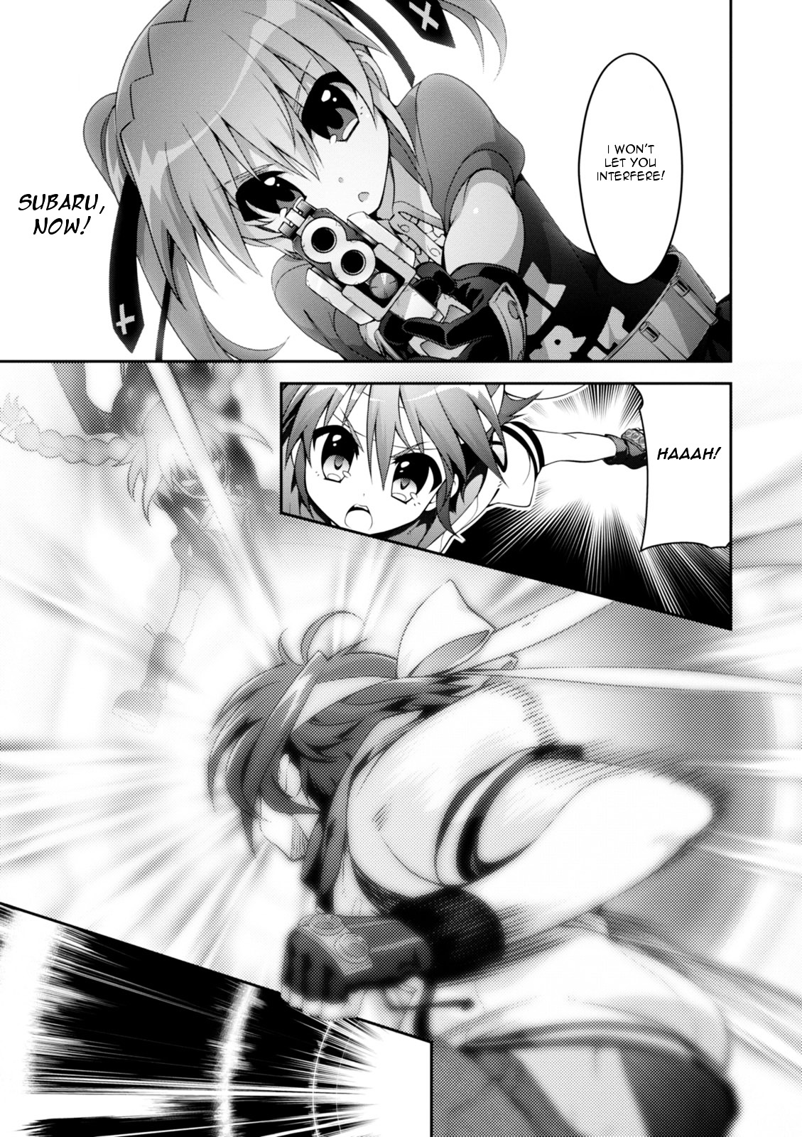 Mahou Shoujo Lyrical Nanoha Innocents Chapter 4 page 19 - Chapter 4 : Duel 04: Run for Victory!