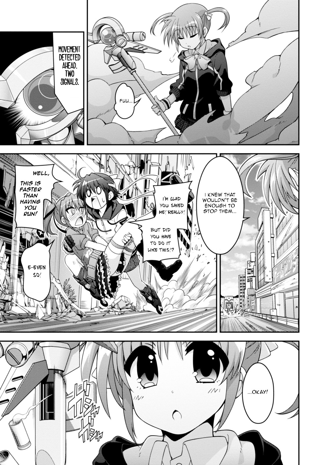 Mahou Shoujo Lyrical Nanoha Innocents Chapter 4 page 25 - Chapter 4 : Duel 04: Run for Victory!